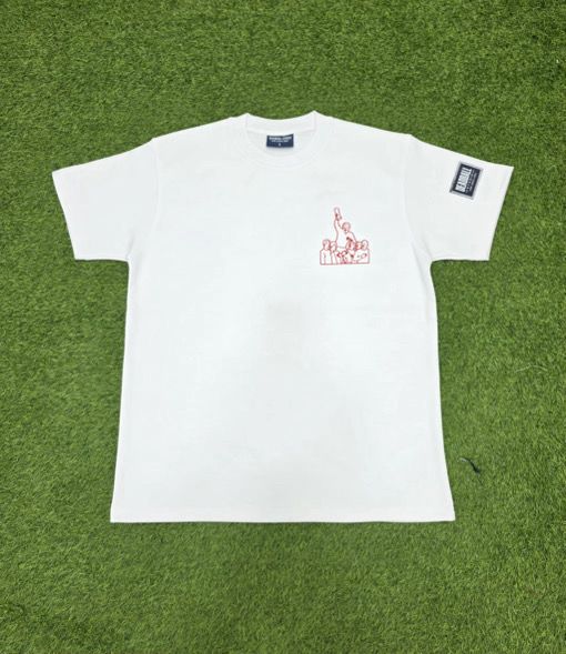 England // 1st Cap – Bobby Moore Trophy Lift White Premium T Shirt