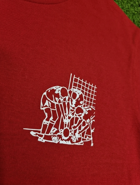 England // 1st Cap – Gazza v Scotland Red Premium T Shirt
